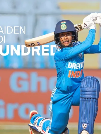 A milestone moment for Jemimah Rodrigues as she scores her maiden ODI hundred. We are incredibly proud to have been a part of her journey to this fantastic achievement.