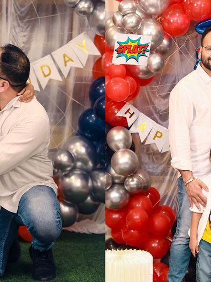 A vibrant 'Encanto' themed birthday party, with colorful floral decor, character cutouts, and a custom backdrop of the magical casita, bringing the magic of Colombia to your event.