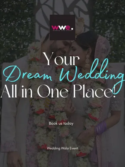 Your dream wedding, all in one place. I offer comprehensive planning services, from decor and entertainment to choreography and coordination, to make your wedding journey seamless and magical.