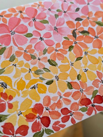 Pavna - Custom Artwork & Handmade Crafts Botanical Watercolor Paintings photo 3