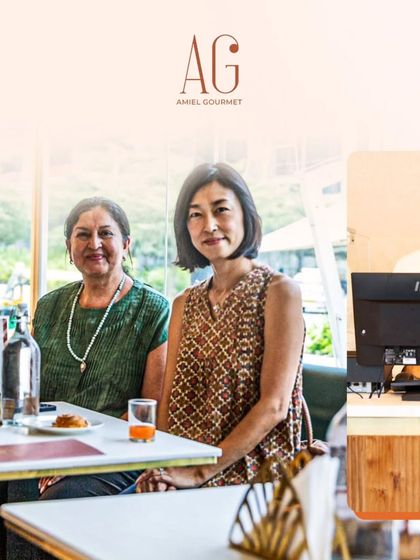 Guests enjoying their time at my new Manyata café. It's a pleasure to provide a beautiful space for people to connect.