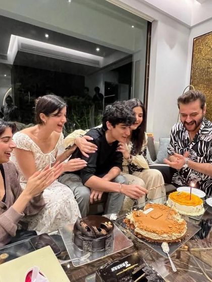 A happy celebration with the Kapoor family, where multiple Deliciae cakes were on the table. It's always wonderful to see families enjoying a variety of my creations together.