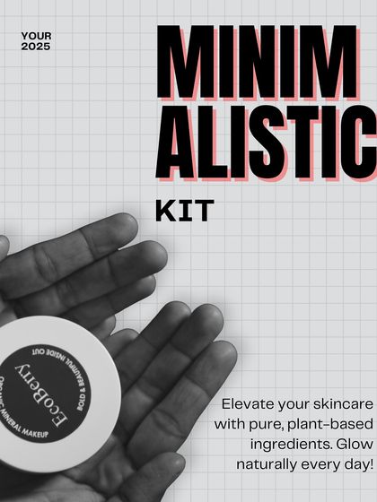 My Minimalistic Kit is all about elevating your skincare with pure, plant-based ingredients. This talc-free powder helps you glow naturally every day.