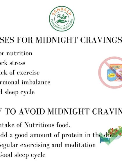 Midnight cravings are often a sign of a deeper imbalance. Poor nutrition, stress, or a bad sleep cycle can all be triggers, and I help you address these root causes to regain control.