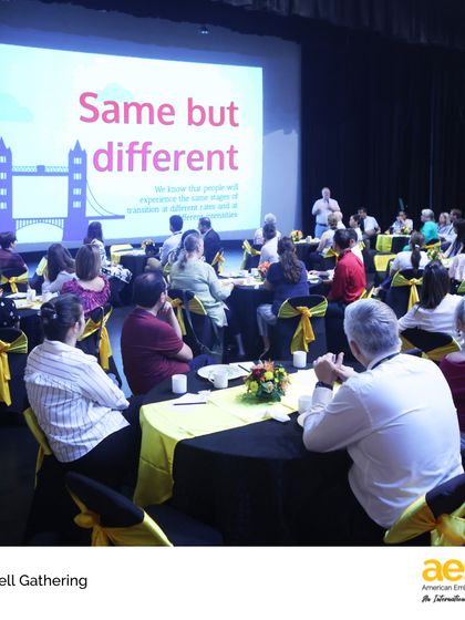 Saying goodbye is never easy, but we do it with support and care. Our Farewell Gathering brings the community together to share stories and explore the RAFT model (Reconciliation, Affirmation, Farewell, Think Destination) to help families navigate their transitions.