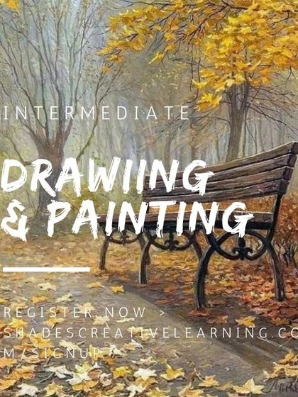 Register now for our intermediate drawing and painting classes to take your art to the next level.