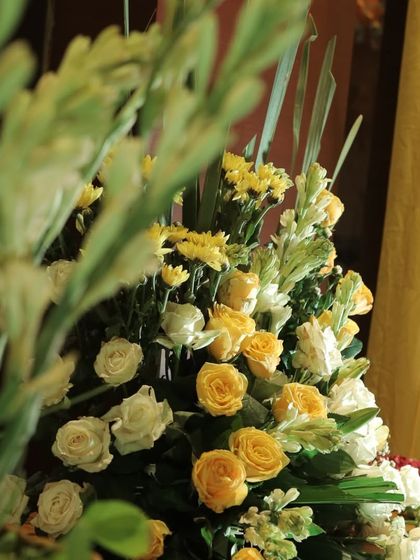 Vibrant Haldi & Mehendi Celebrations photo 38