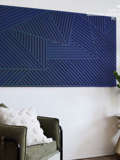 Best of Bharat - 3D & Sculptural Wall Art Modern Geometric Wood Art photo 3