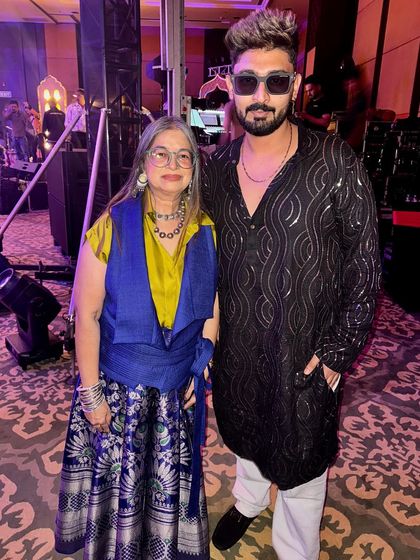 It was a pleasure to share the stage with the legendary Rekha Bhardwaj for the OLA Deepavali Bash. Performing at corporate events like this is always an honor.
