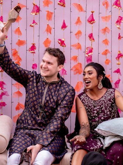 The Tales of Tradition - Wedding Planning & Design Dazzling Mehendi & Sangeet Nights photo 22