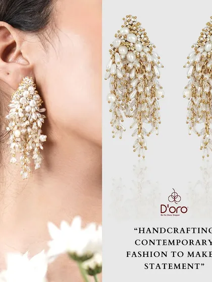 These bestselling earrings are a must-have. They are light, versatile, and the timeless pearls go with everything.