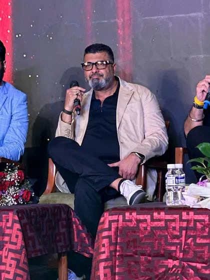 A candid shot of our founder, Anant Kumar Ganediwal, speaking at the ET F&B Leaders Conclave. His vision has guided Aurum Foods in championing women's empowerment and social impact through our work.