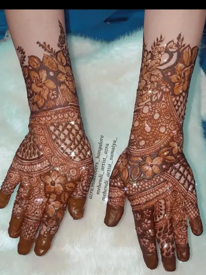 Azra Mehendi - Mehendi Artistry Party & Guest Mehendi photo 30