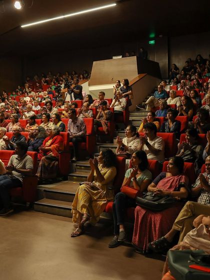 The most important part of any performance: the audience. Thank you, Bangalore, for your warmth and appreciation.