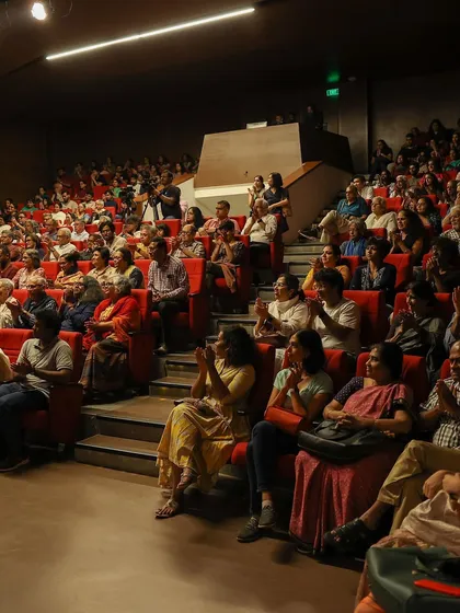 The most important part of any performance: the audience. Thank you, Bangalore, for your warmth and appreciation.