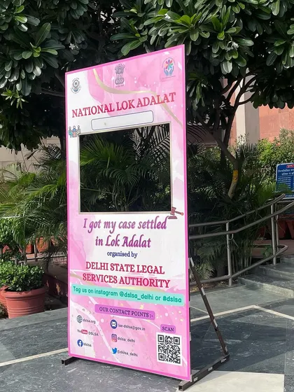 The National Lok Adalat provides a platform for settling cases amicably. This setup by the Delhi State Legal Services Authority helps streamline the process for everyone involved.