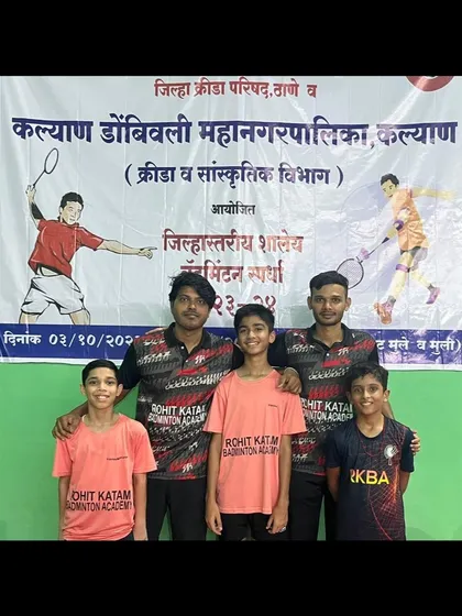 Celebrating multiple wins in the under-14 boys category at the KDMC DSO, including first place in individuals and second in the team event.