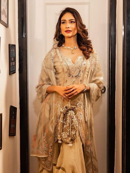 Sangeet, Reception & Bridesmaid Glam photo 25