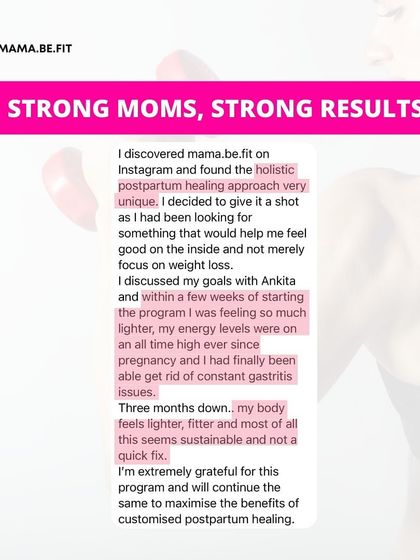 "My body feels lighter, fitter and most of all this seems sustainable and not a quick fix." This client's feedback highlights the core philosophy of my program: creating lasting, healthy habits.