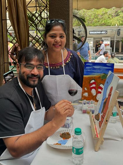 Paint Bar - Private Paint Parties Creative Team Building photo 15