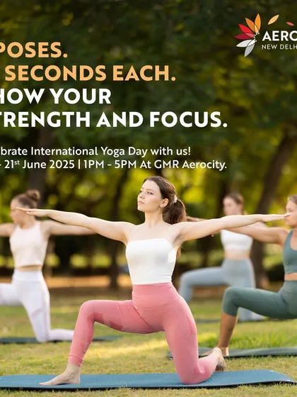 Test your strength and focus with our three-pose yoga challenge. Held in our beautiful outdoor spaces, this event invites you to celebrate International Yoga Day by pushing your physical and mental boundaries.