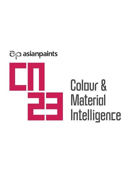 The adaptive logo system for ColourNext 23. The identity is designed to be dynamic, with the year integrated into the mark, showing how a brand system can evolve while maintaining its core seriousness and sense of play.