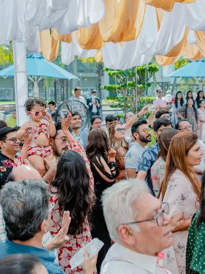 Vibrant Haldi & Mehendi Celebrations photo 93