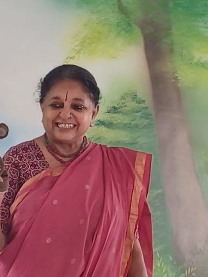 Sharing a moment with my monkey puppet before a session at the Jaipur Bookaroo festival. I performed multiple sessions for different age groups, from rollicking tales to magical adventures.