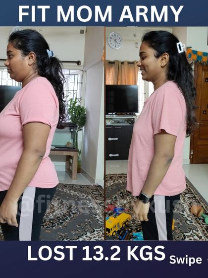 Namita, a busy working mom, lost 13.2 kgs without giving up her favorite South Indian meals like idli and dosa. We focused on adding protein and fiber, daily steps, and home workouts. Her weekly progress sheet and testimonial show the incredible, sustainable results.