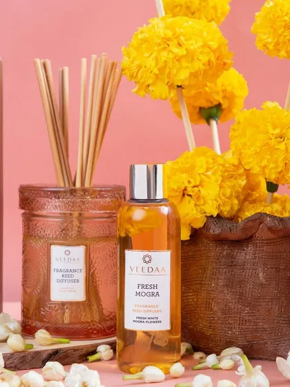 A curated selection from our extensive product portfolio, showcasing the diverse range of fragrances, colors, and designs we offer. Each image highlights the beauty and versatility of our candles, diffusers, and gift sets.