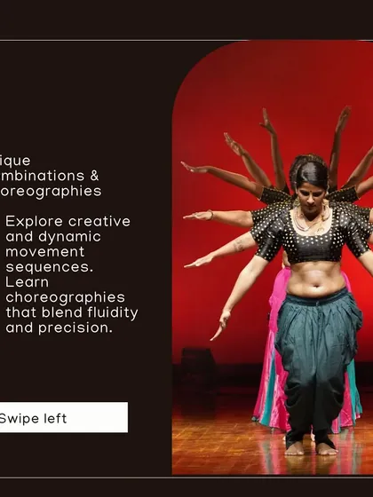 Why belly dance at Dhurii? This series explains our approach, from anatomy and muscle control to performance opportunities. Here, a shot from a powerful stage performance.