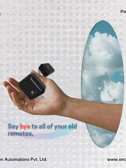 Say bye to all of your old remotes. My Smart IR blaster transforms your room into a smart haven, controlling your TV, AC, and more, all from your smartphone.