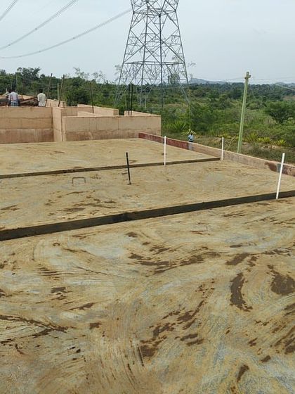 More scenes from our construction sites. These images document the journey of building, from laying rebar and curing concrete to the meticulous work of masonry, all part of bringing a sustainable home to life.