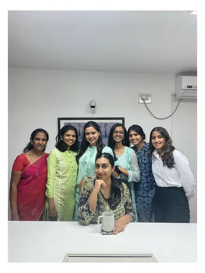 The women of our firm, including associates and interns, who bring so much strength to our team.