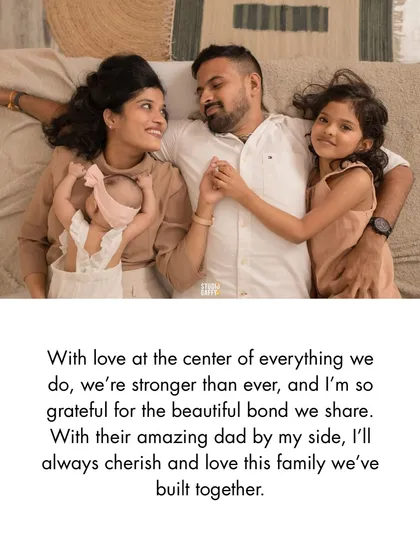 This is what it's all about. A quiet moment of connection for a new family of four, with love at the center of everything. My goal in a family portrait session is to capture this authentic bond you can feel for years to come.