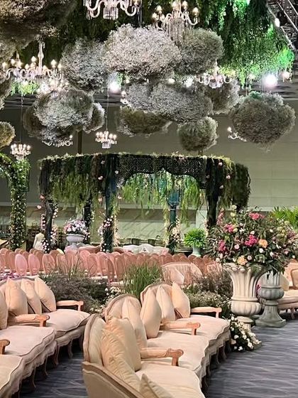 Ethereal Gardens: White & Green Decor photo 4