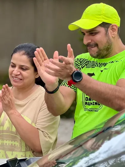 Clapping and cheering for the birthday girl. The support and encouragement in our group are endless.