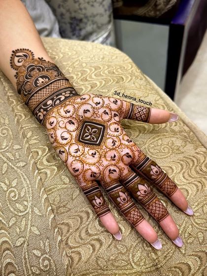 3D Henna Touch - Festive & Occasional Mehndi Intricate Indo-Arabic & Fusion Styles photo 15