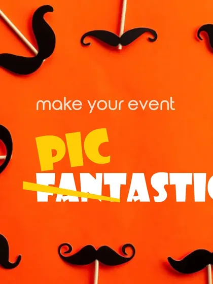 Make your event Pictastic with us. We offer unique photo experiences packaged with creativity, complete with fun props to bring out the smiles.