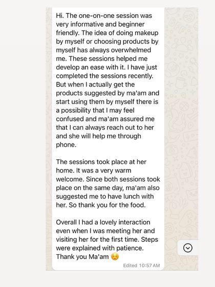 Shikha Agarwal - Personal Self-Makeup Classes Hear From My Students photo 28