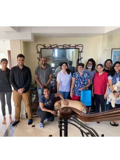 A group photo from one of my training courses. It is wonderful to see so many people dedicated to becoming better pet parents.