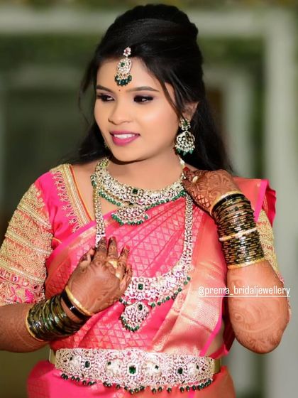 Prema - Bridal Jewellery Rental Happy Brides: Sparkling AD & Stone Sets photo 28