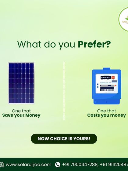 We present a simple choice: an asset that saves you money versus a utility that costs you money. The choice for a financially smarter future is yours.