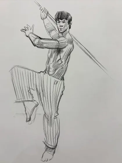 A collection of my figure drawing demonstrations from online classes and practice sessions. Each sketch is an opportunity to study the human form, capturing different poses, gestures, and scenes from daily life.