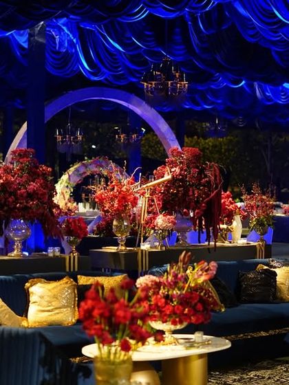 The Wedding Square - Wedding Design & Styling Opulent Sangeet & Reception Nights photo 15