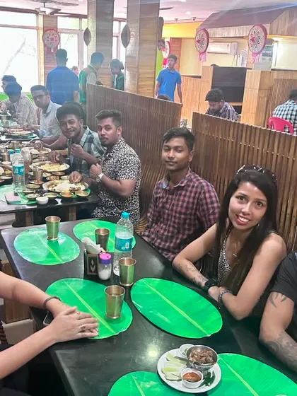 Post-event team lunch. After a crazy day of fights, it's time to refuel and celebrate a job well done.