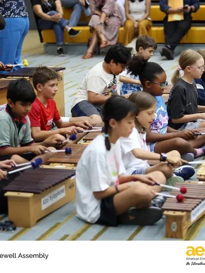 Saying goodbye is never easy. Our Elementary School Farewell Assembly celebrates our departing students with heartfelt musical performances, marking the end of one chapter and the beginning of a new adventure.