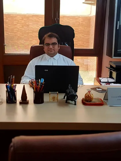 Seated at my desk, ready for a day of virtual hearings. Technology enables us to continue our fight for justice without interruption, representing clients across different courts and forums.
