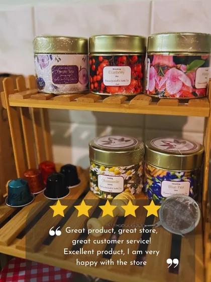 It makes me so happy to see my teas finding a place in your homes and your routines. This wonderful five star feedback reminds me why I put so much love into every single blend.