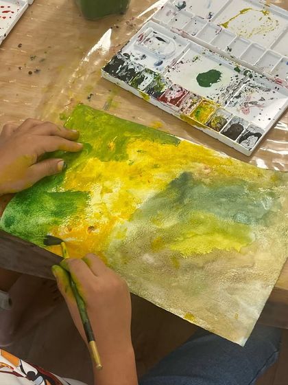 Scribble Space - Art Classes & Workshops The Joy of Making: Process & Sensory Art photo 7